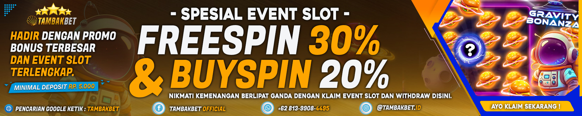 EVENT SLOT TAMBAKBET