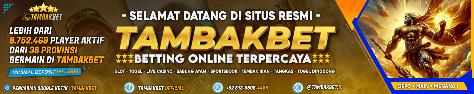 WELCOME TAMBAKBET